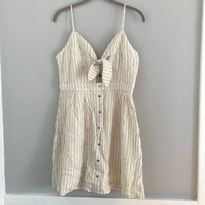 Lost + Wander striped mini dress